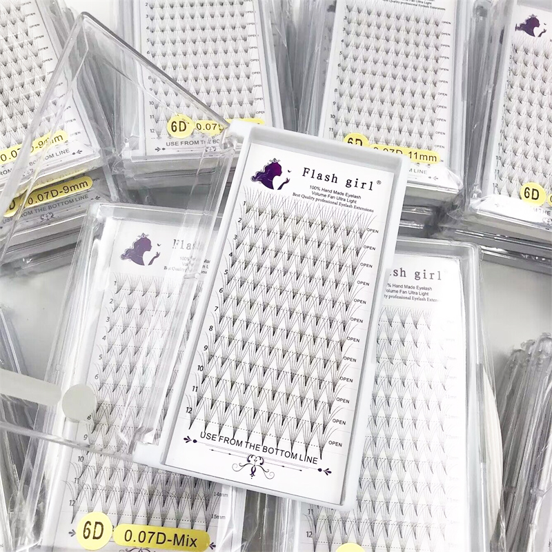 Eyelash Extension Volume Lashes - Flash girl Top quality Pre-made fan
