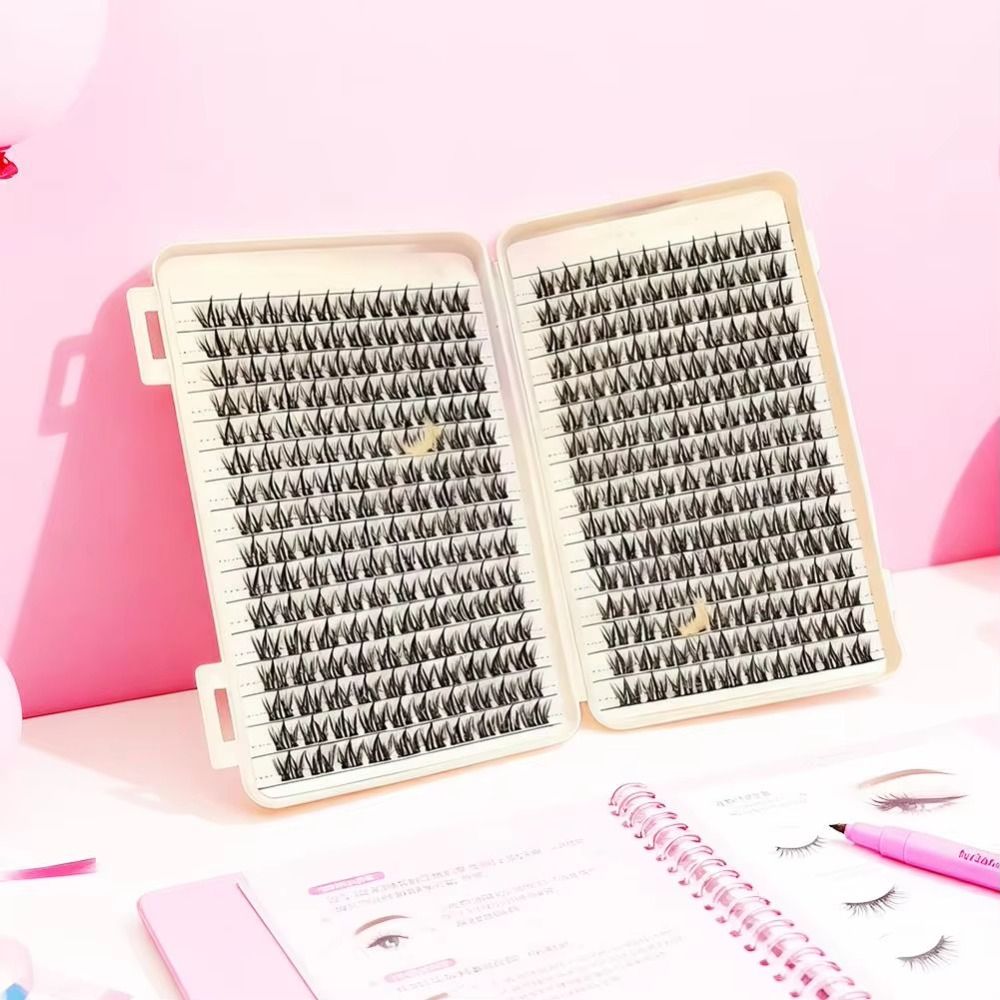Lashes Eyelash Extension - Natural Look False Eyelashes Wispy Style