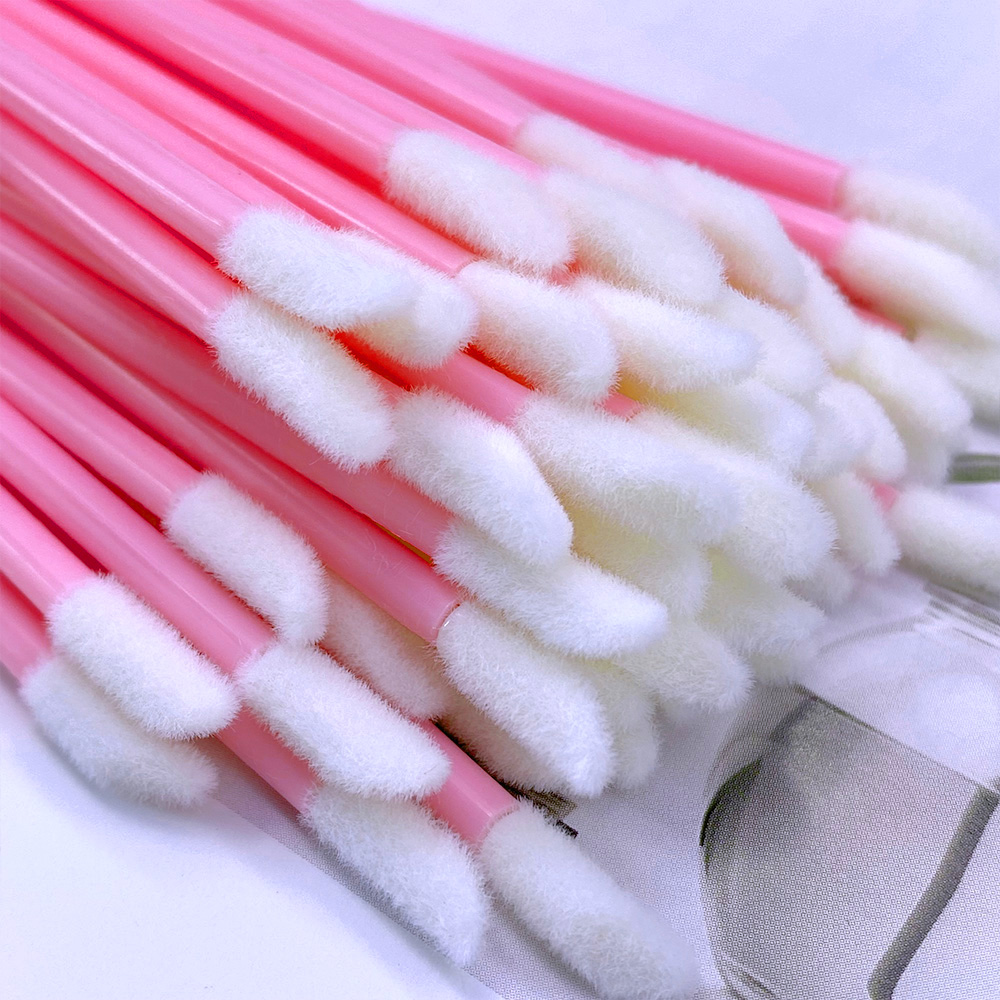 50/500PCS Disposable Lip Brush - Lashes Eyelash Extension avaliação e preço