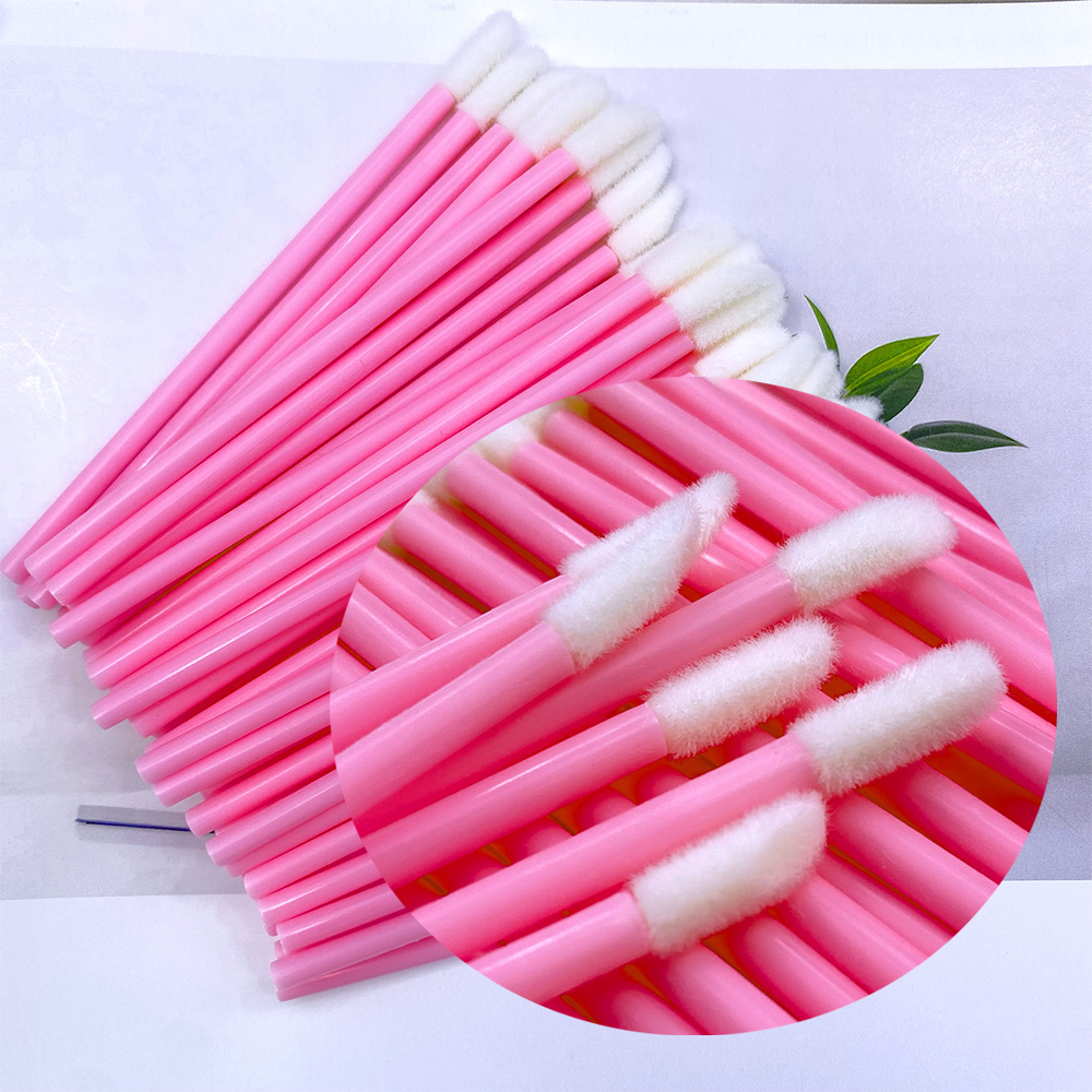 50/500PCS Disposable Lip Brush - Lashes Eyelash Extension avaliação e preço
