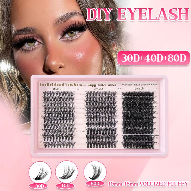 DIY Lash Extensions Kit with S - Eyelash Extension Volume Lashes avaliação e preço