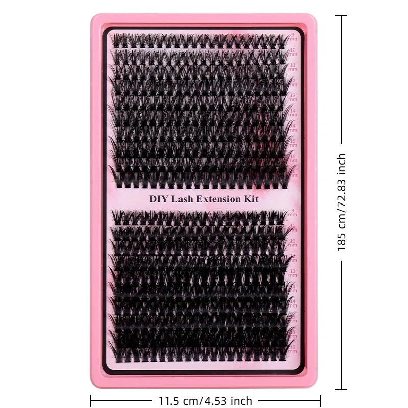 176/300/320/400Pcs Lash Cluste - Lashes Eyelash Extension avaliação e preço