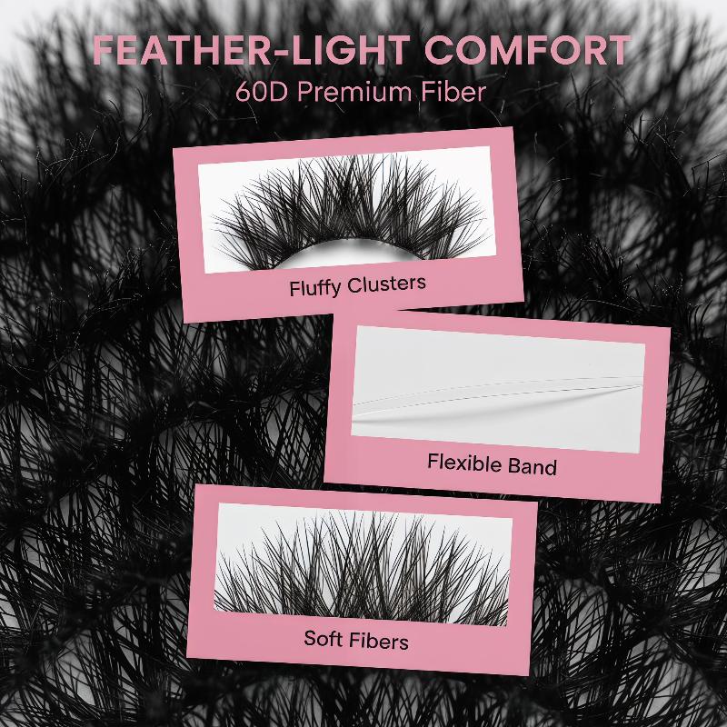 1 Set DIY Individual Eyelashes - Eyelash Extension Volume Lashes avaliação e preço