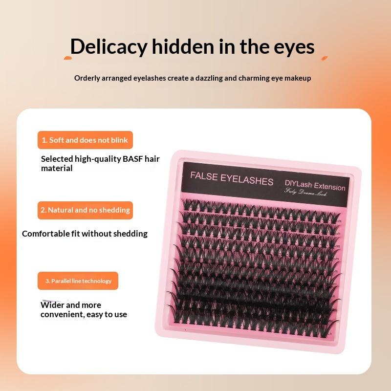 10Row 140 Clusters Fluffy Thic - Lashes Eyelash Extension avaliação e preço