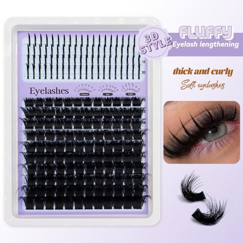 14 Rows Lash Clusters Spikes E - Lashes Eyelash Extension avaliação e preço