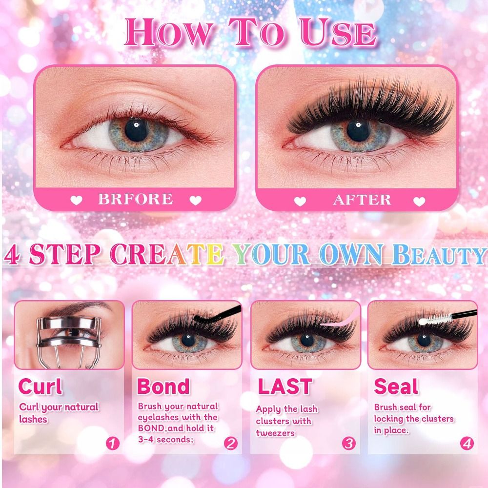 Natural Look False Eyelashes W - Lashes Eyelash Extension avaliação e preço