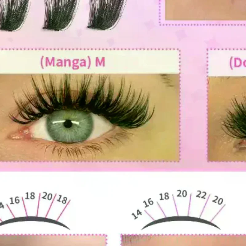 Lash Clusters Kit Lash Spikes  - Eyelash Extension Volume Lashes avaliação e preço