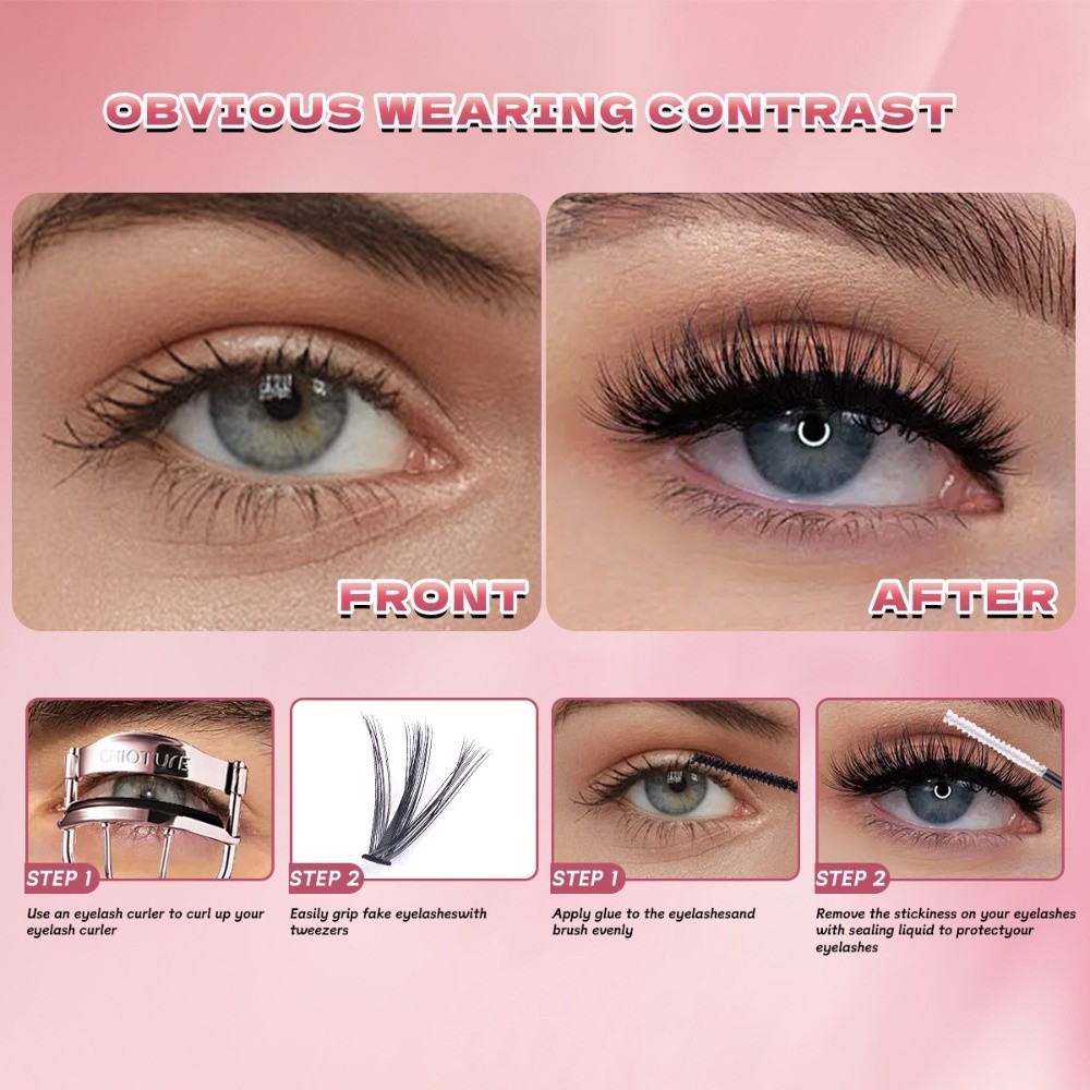 8-16mm Length False Eyelashes  - Lashes Eyelash Extension avaliação e preço