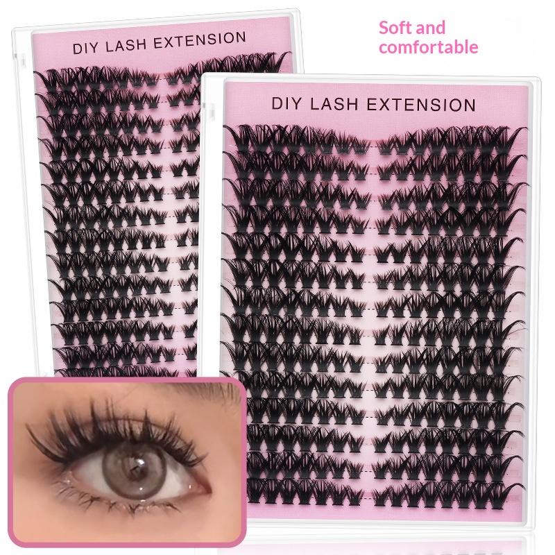 20pcs DIY False Eyelash Extens - Eyelash Extension Volume Lashes avaliação e preço