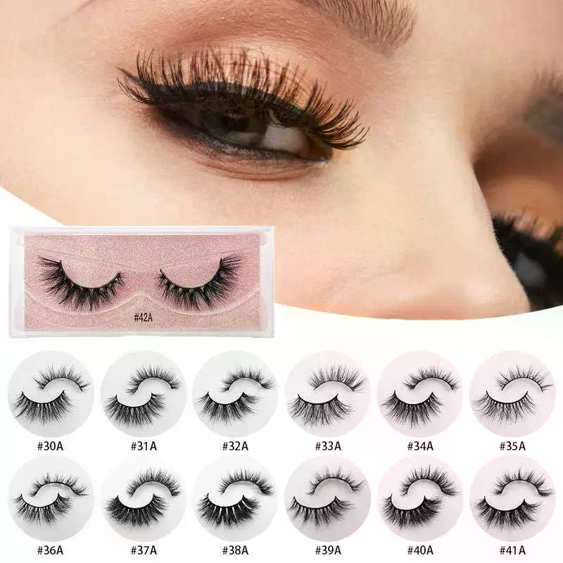 Eyelashes 3D Mink Lashes Natur - Eyelash Extension Volume Lashes avaliação e preço