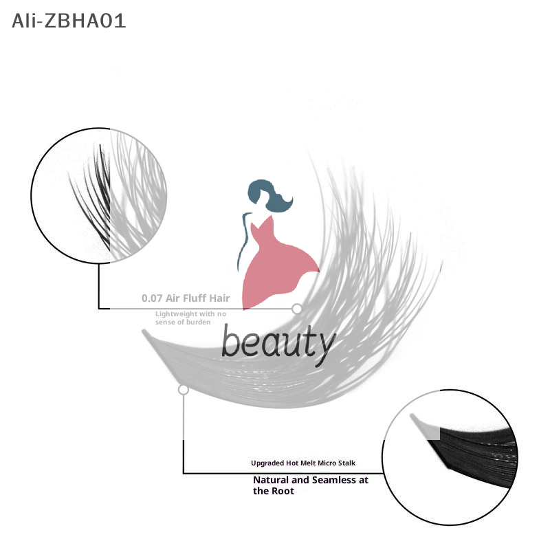 3D Faux Mink Lashes Wispy Eyel - Eyelash Extension Volume Lashes avaliação e preço