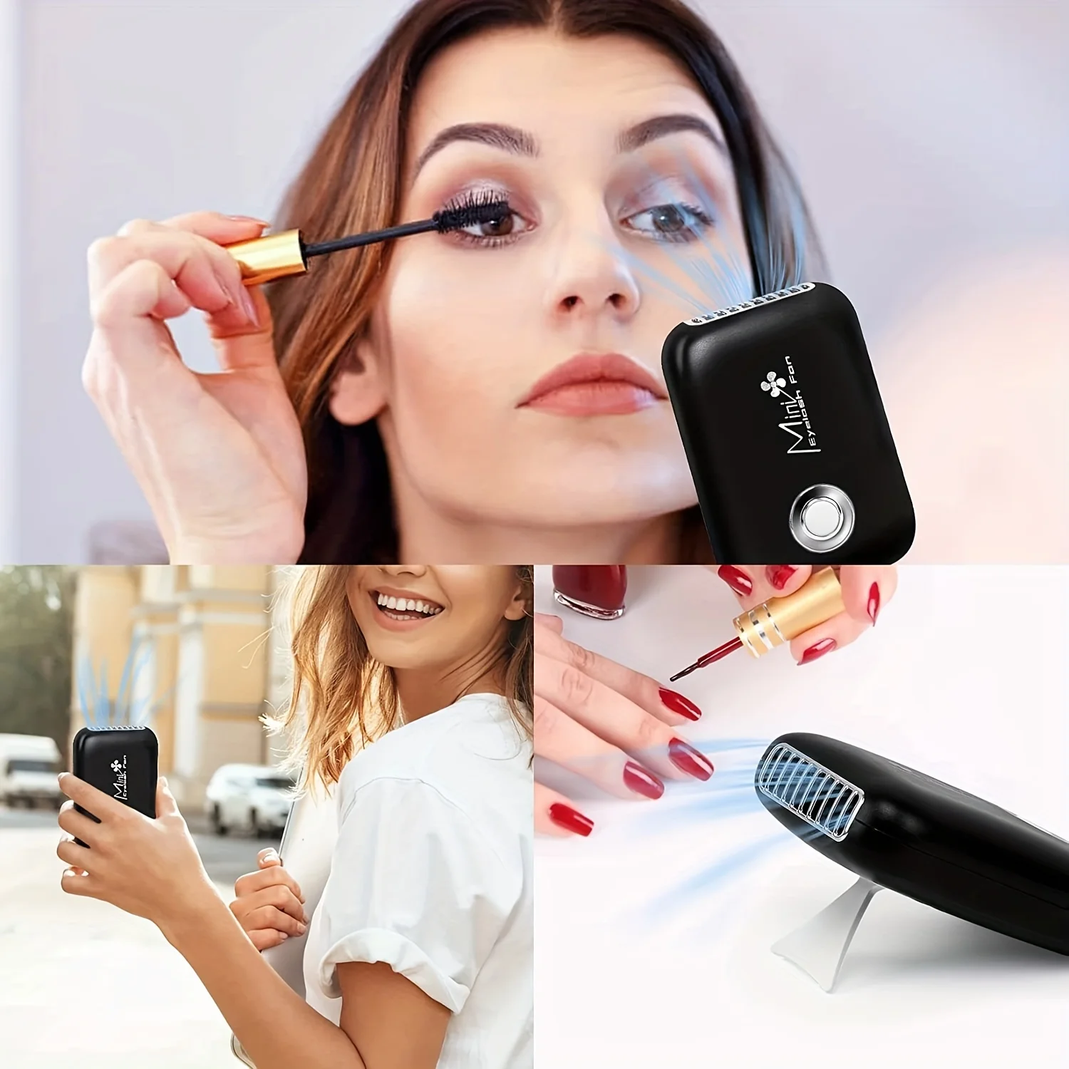 Mini Lash Fan Portable Eyelash - Eyelash Extension Volume Lashes avaliação e preço