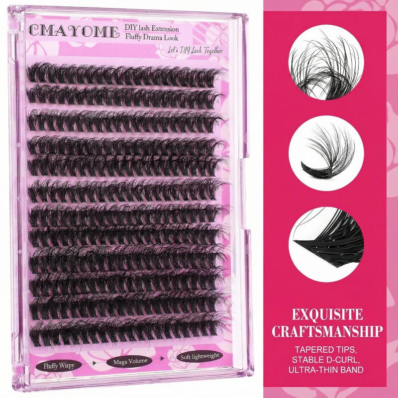 Wispy D Curl Cluster Lashes 14 - Lashes Eyelash Extension avaliação e preço