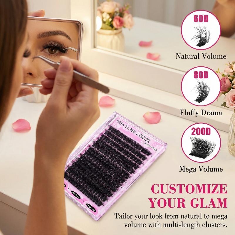 Wispy D Curl Cluster Lashes 14 - Lashes Eyelash Extension avaliação e preço
